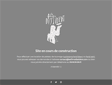 Tablet Screenshot of lesfilmsdissident.com